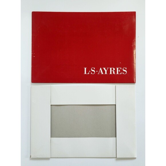 LS Ayres Gift Box Set of 4 Red White Department Store Indianapolis Indiana Macys - Picture 2 of 12